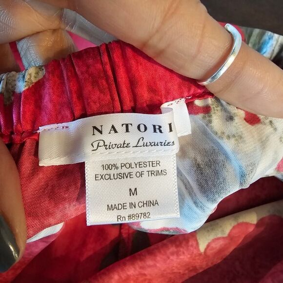 NWOT Natori Floral Pajamas Set Size Small - Picture 11 of 11